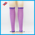 Hot-sale stripe custom fashion graduated girls compression knee high socks